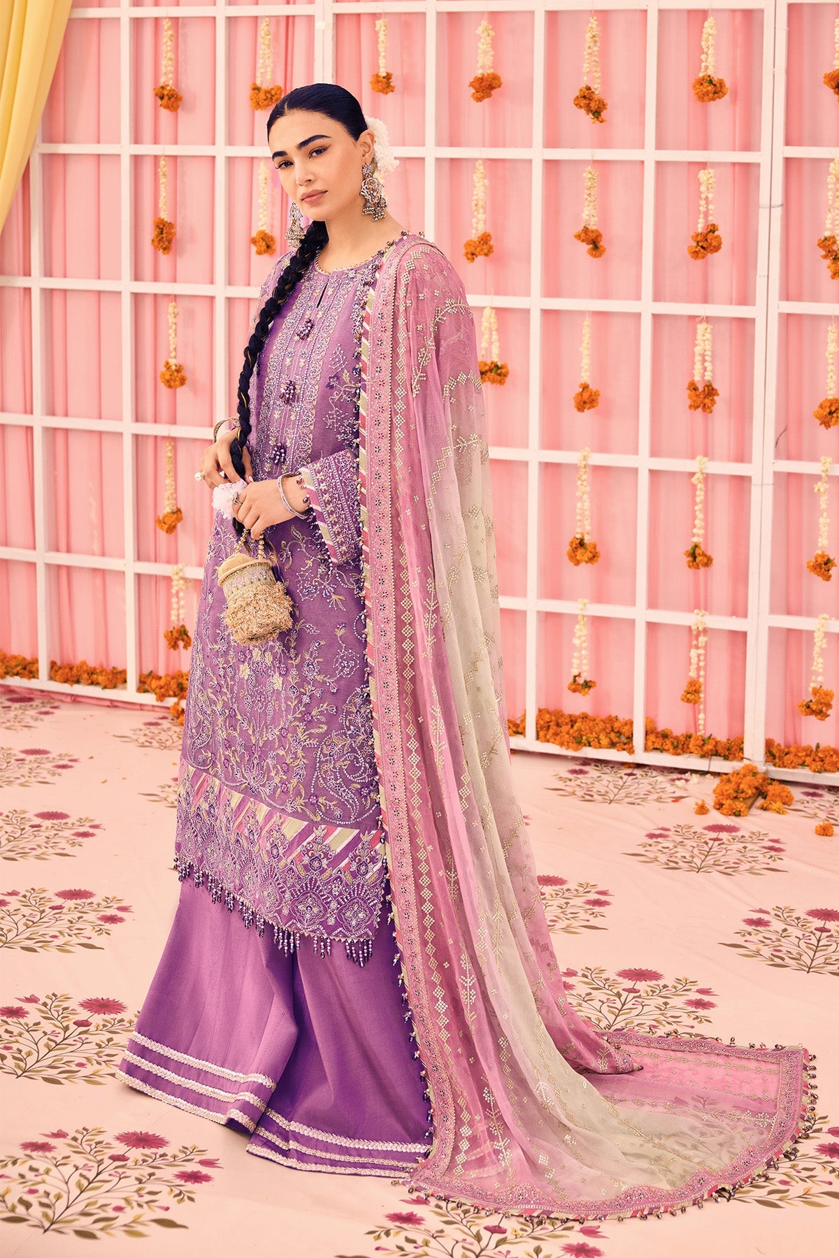 AF-ZN-2220-Zari | SHEHNAI - THE FESTIVE EDIT | ALIZEH FASHION