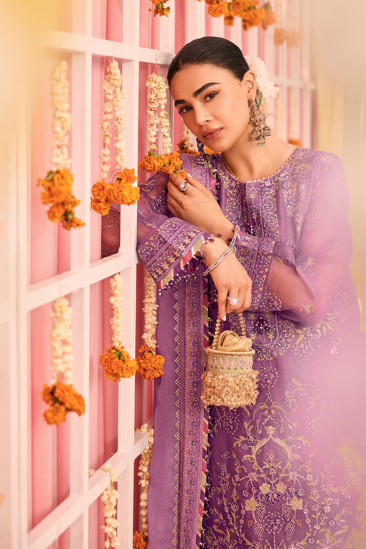 AF-ZN-2220-Zari | SHEHNAI - THE FESTIVE EDIT | ALIZEH FASHION