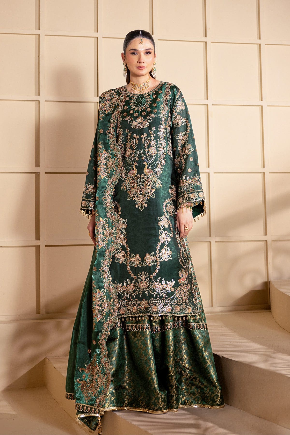 AF-SS-2246-Gota | AAINA - A REFLECTION OF ELEGANCE | ALIZEH FASHION