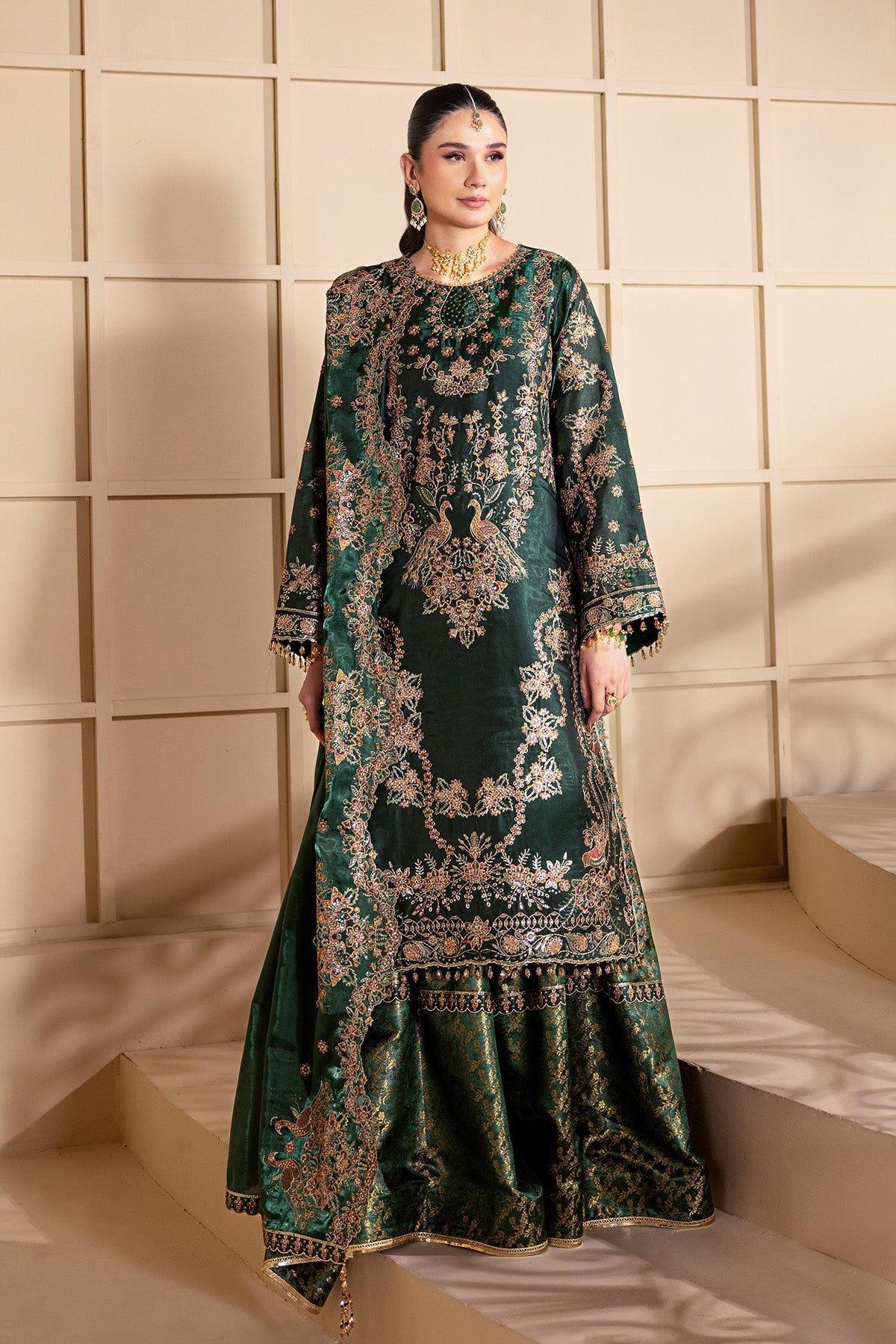 AF-SS-2246-Gota | AAINA - A REFLECTION OF ELEGANCE | ALIZEH FASHION