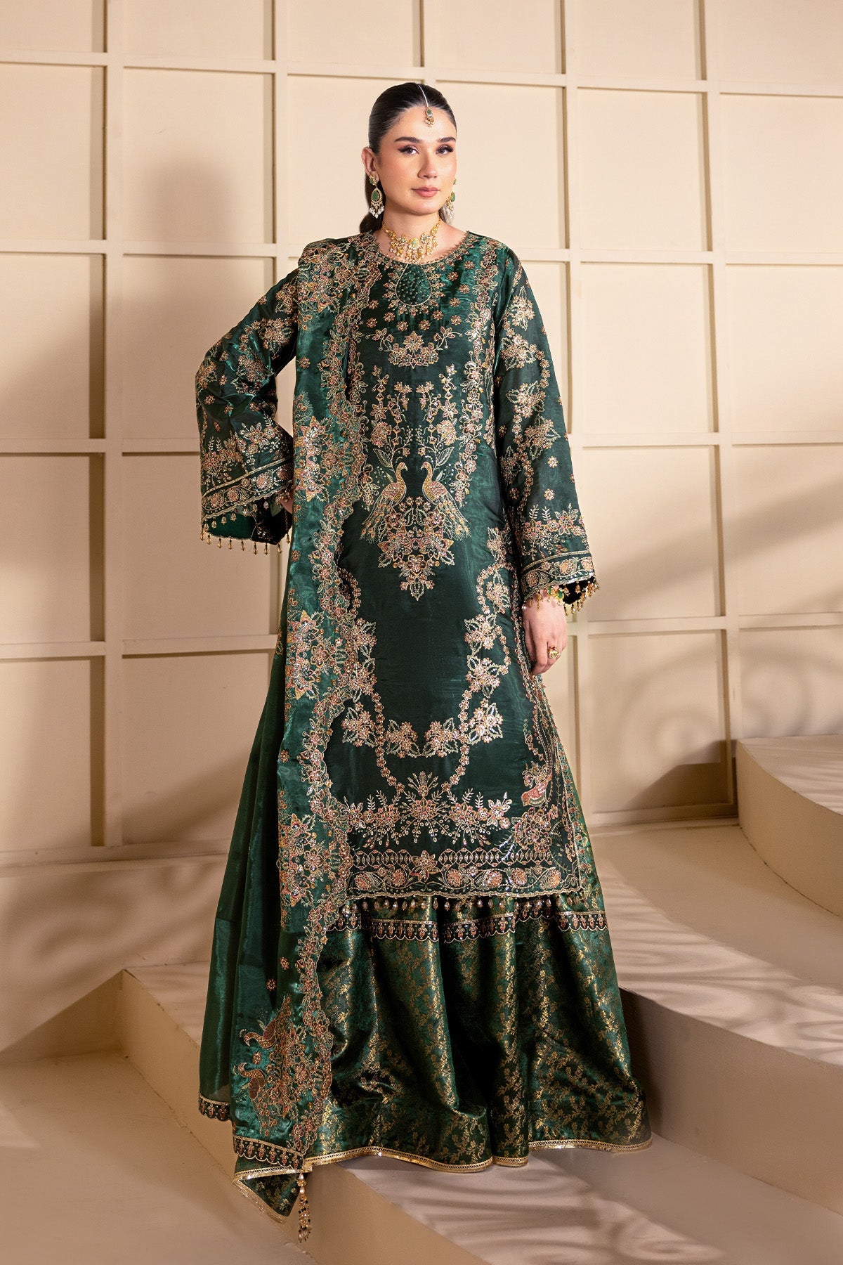 AF-SS-2246-Gota | AAINA - A REFLECTION OF ELEGANCE | ALIZEH FASHION