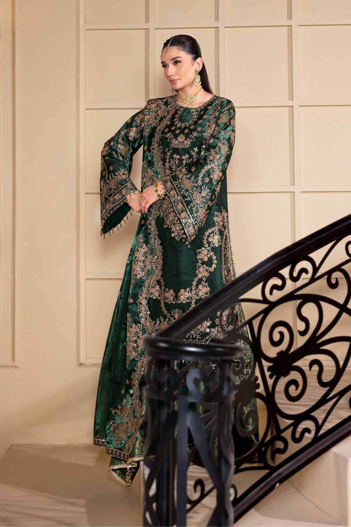 AF-SS-2246-Gota | AAINA - A REFLECTION OF ELEGANCE | ALIZEH FASHION