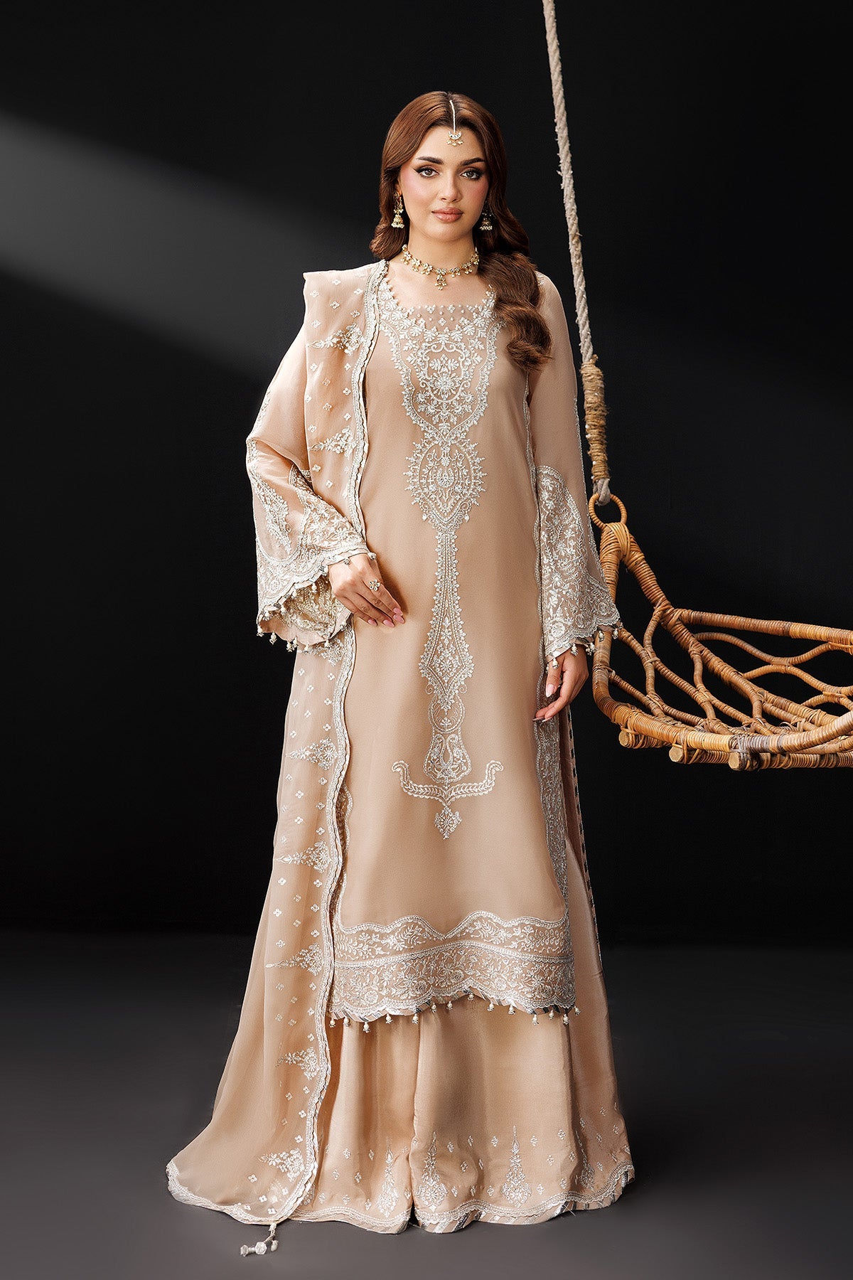 AF-DUA-3031-Gilded Lace | DUA Vol 5 | ALIZEH FASHION