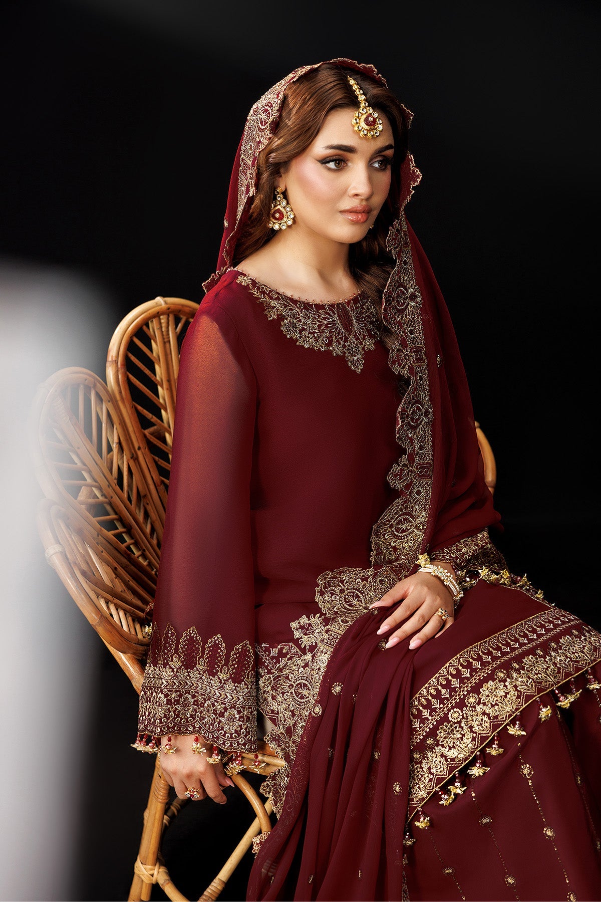 AF-DUA-3035-Marsala | DUA Vol 5 | ALIZEH FASHION