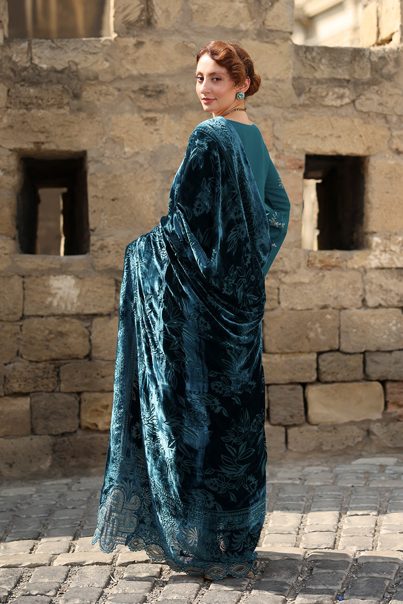 Mint | CARNATION LUXURY SHAWL EDIT | RANG RASIYA