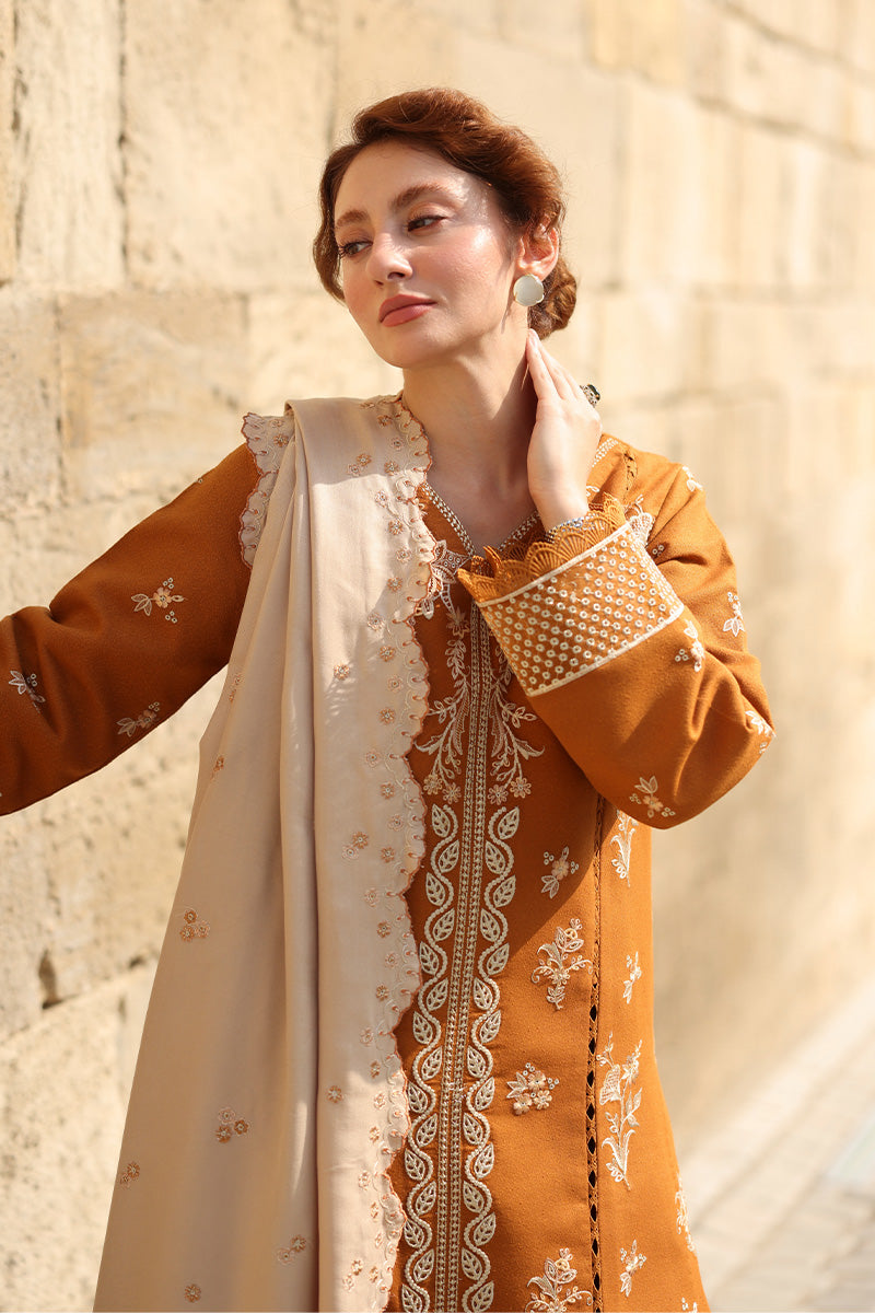 Cappuccino | CARNATION LUXURY SHAWL EDIT | RANG RASIYA