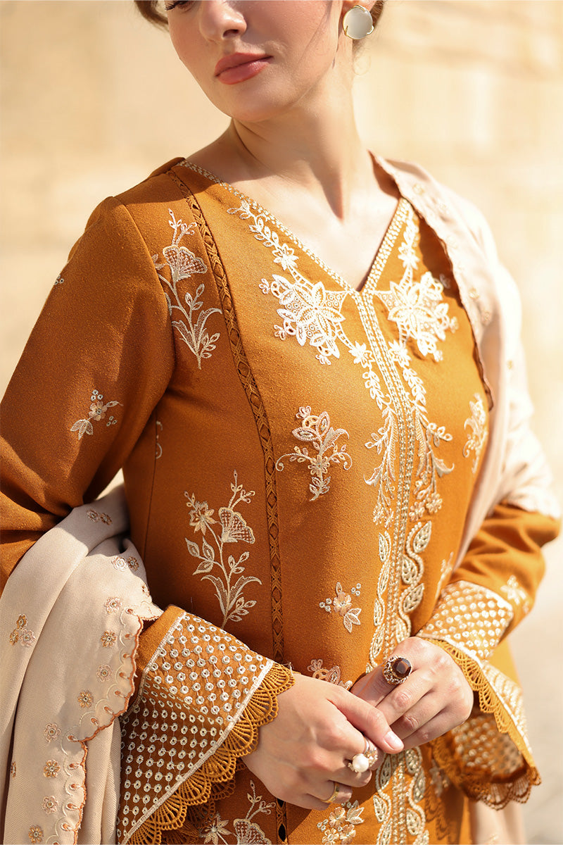 Cappuccino | CARNATION LUXURY SHAWL EDIT | RANG RASIYA