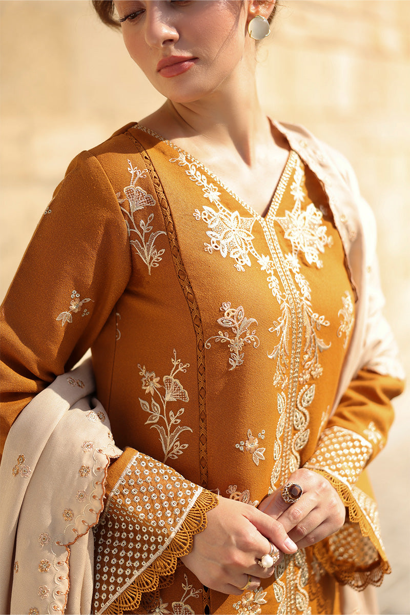 Cappuccino | CARNATION LUXURY SHAWL EDIT | RANG RASIYA