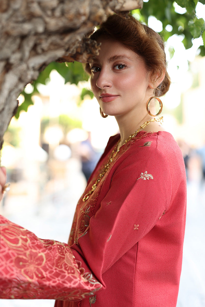 Cold Brew | CARNATION LUXURY SHAWL EDIT | RANG RASIYA