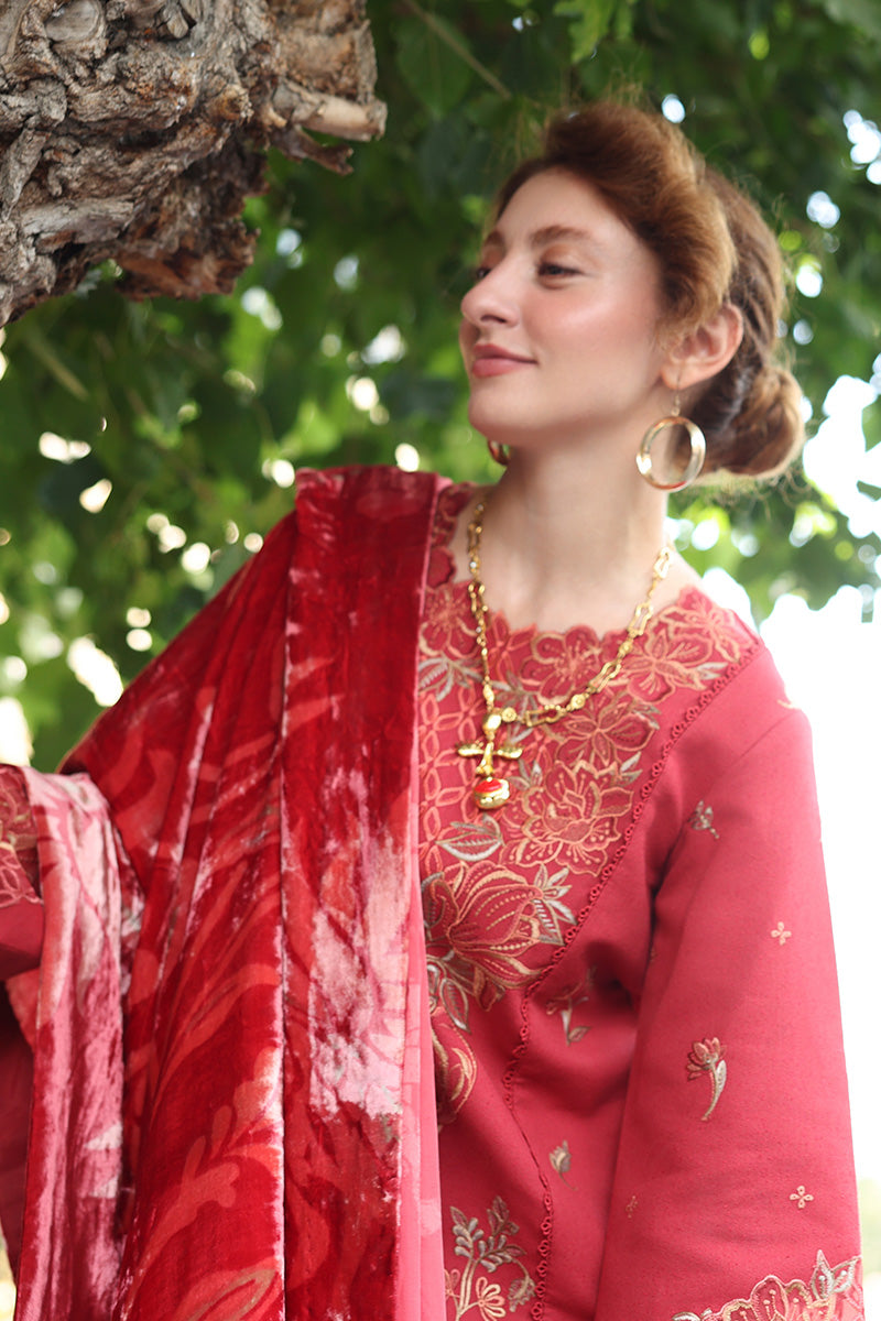 Cold Brew | CARNATION LUXURY SHAWL EDIT | RANG RASIYA