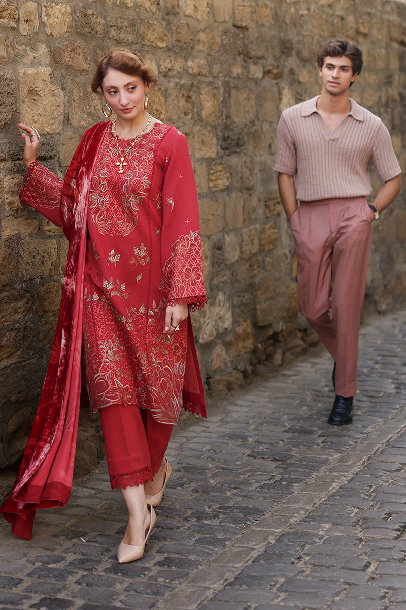 Cold Brew | CARNATION LUXURY SHAWL EDIT | RANG RASIYA