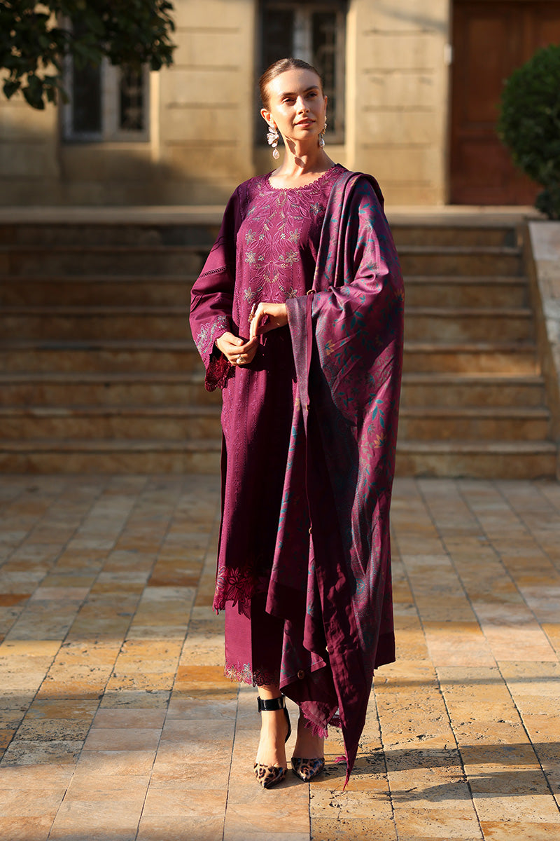 Espresso | CARNATION LUXURY SHAWL EDIT | RANG RASIYA