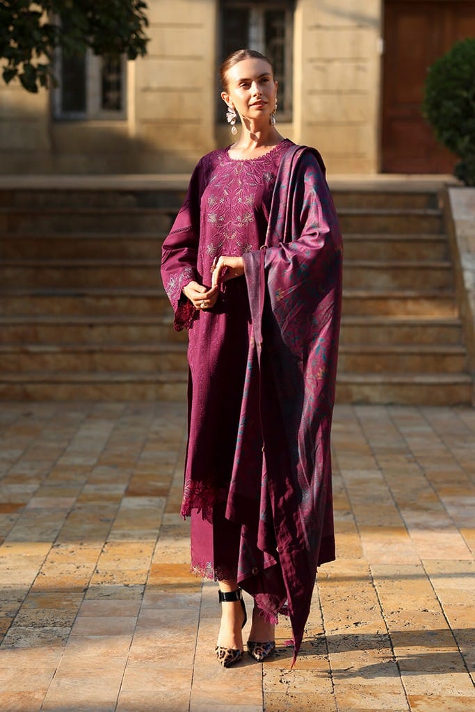 Espresso | CARNATION LUXURY SHAWL EDIT | RANG RASIYA