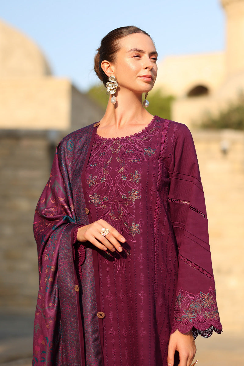 Espresso | CARNATION LUXURY SHAWL EDIT | RANG RASIYA