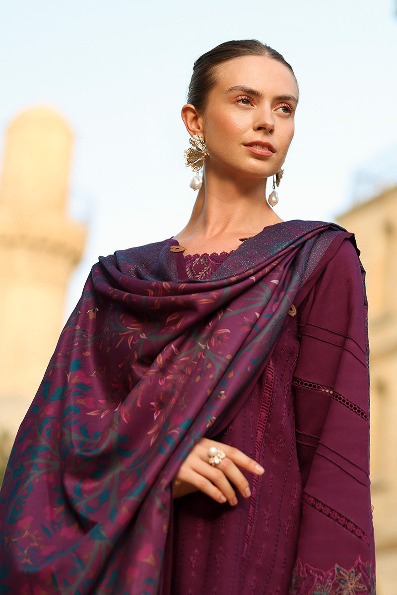 Espresso | CARNATION LUXURY SHAWL EDIT | RANG RASIYA