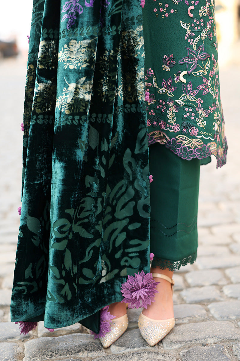 Matcha | CARNATION LUXURY SHAWL EDIT | RANG RASIYA