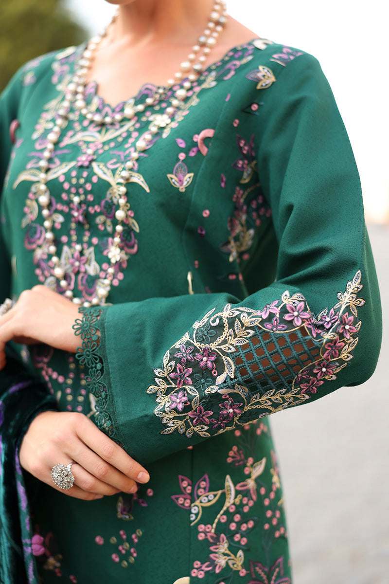 Matcha | CARNATION LUXURY SHAWL EDIT | RANG RASIYA