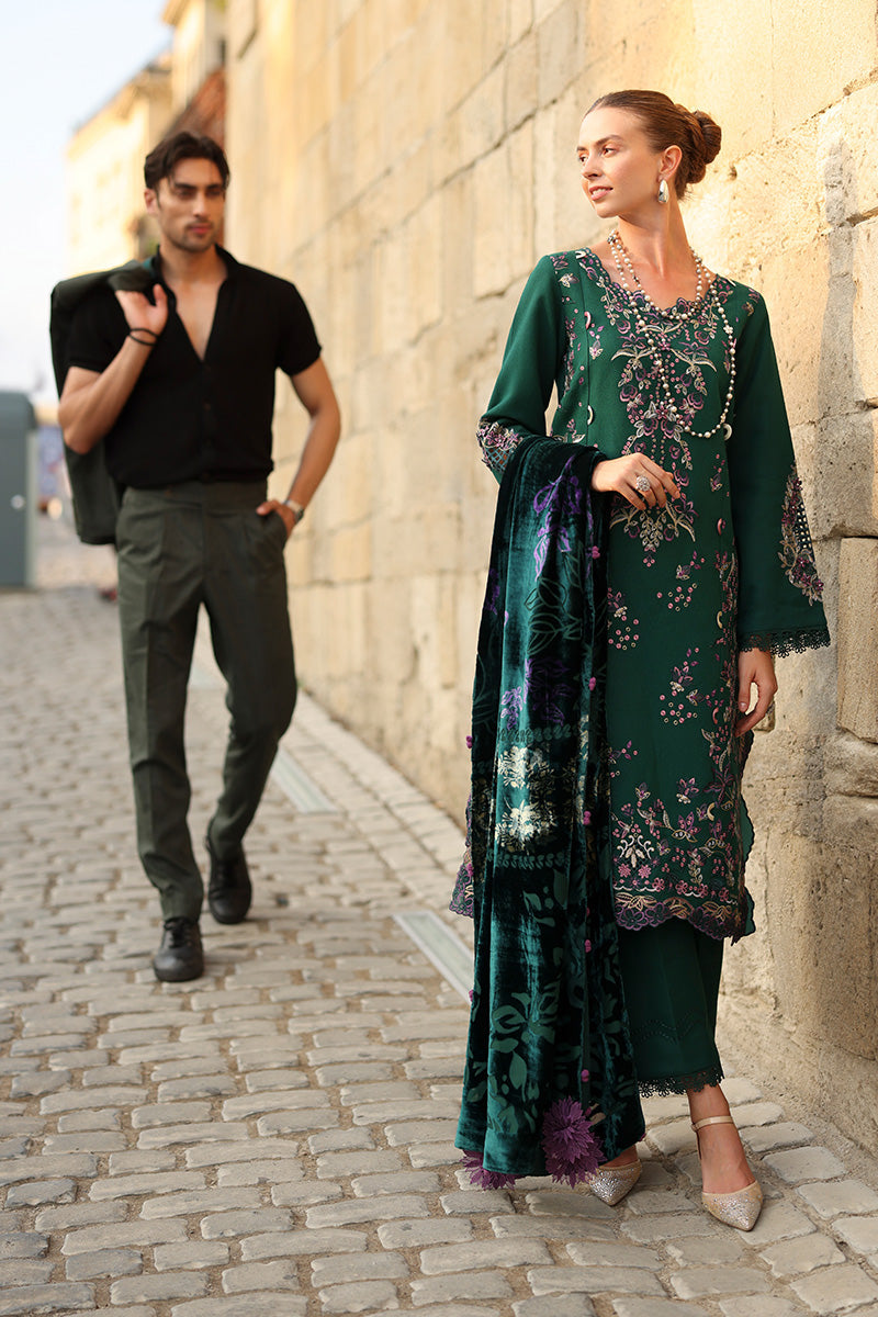 Matcha | CARNATION LUXURY SHAWL EDIT | RANG RASIYA