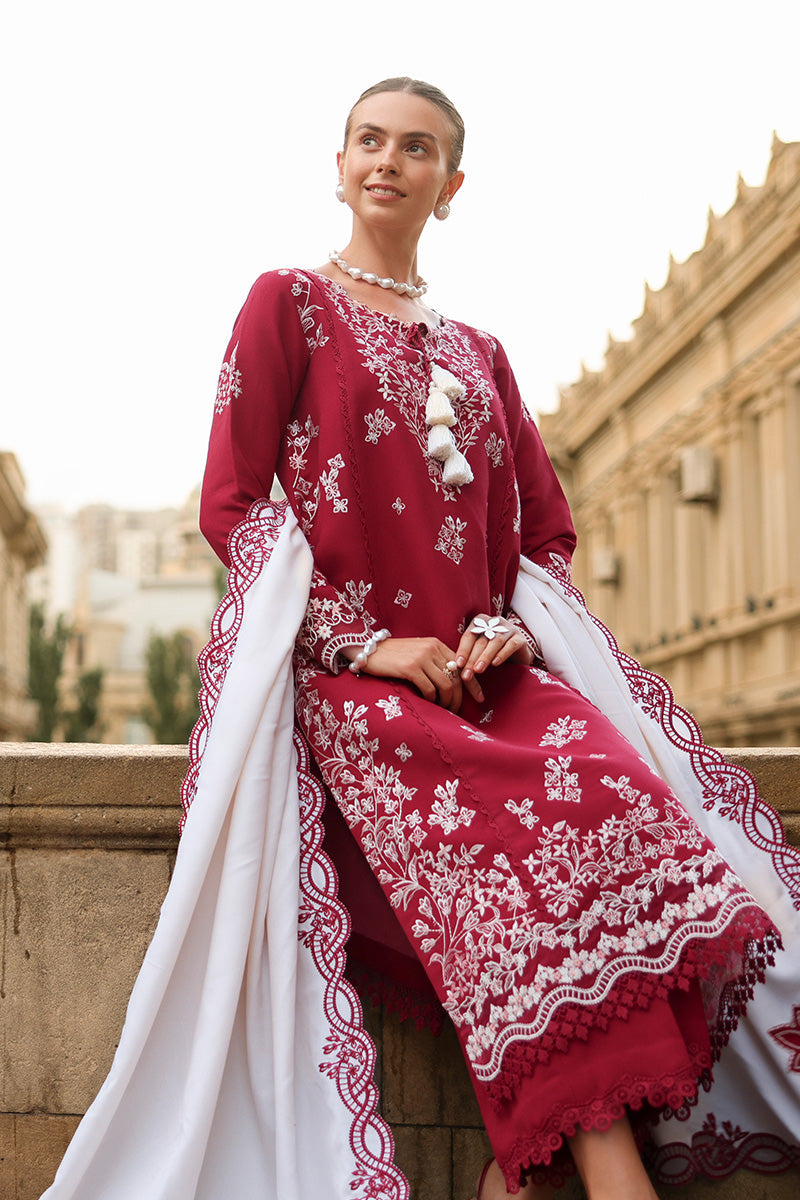 Rose | CARNATION LUXURY SHAWL EDIT | RANG RASIYA