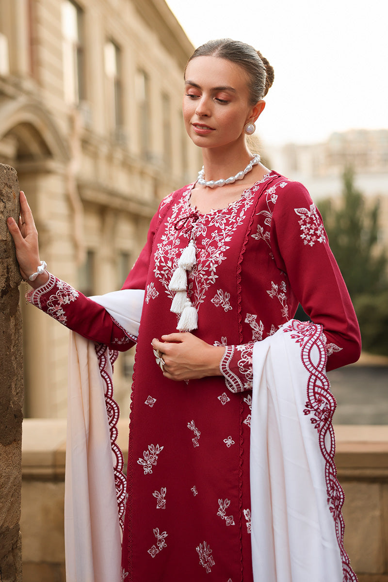 Rose | CARNATION LUXURY SHAWL EDIT | RANG RASIYA