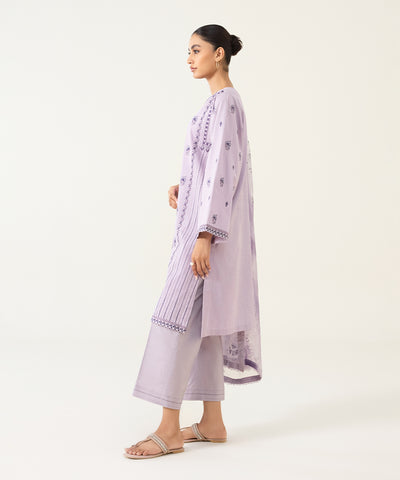 3 PIECE - DYED EMBROIDERED DOBBY SUIT | SIGNATURE LAWN VOL 4 | SAPPHIRE in UK USA UAE online kapraye.com