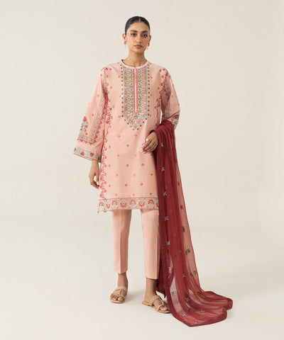 3 PIECE - EMBROIDERED TEXTURED LAWN SUIT | SIGNATURE LAWN VOL 4 | SAPPHIRE in UK USA UAE online kapraye.com