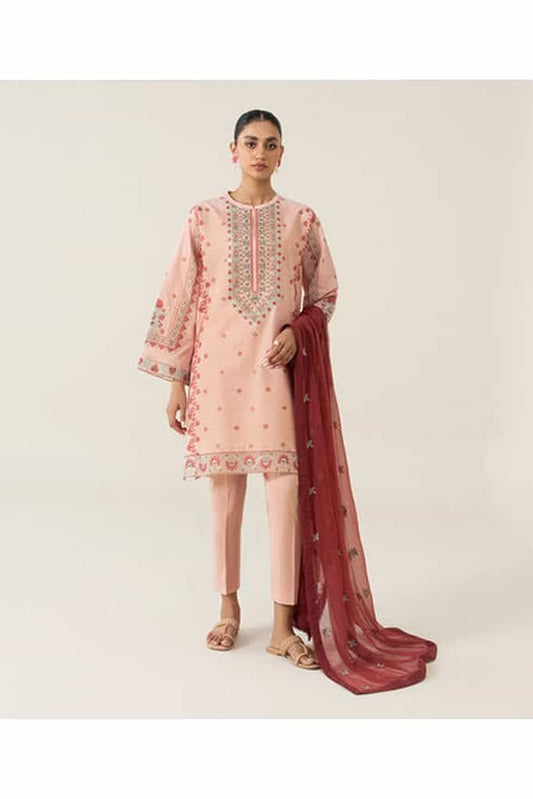 3 PIECE - EMBROIDERED TEXTURED LAWN SUIT | SIGNATURE LAWN VOL 4 | SAPPHIRE in UK USA UAE online kapraye.com