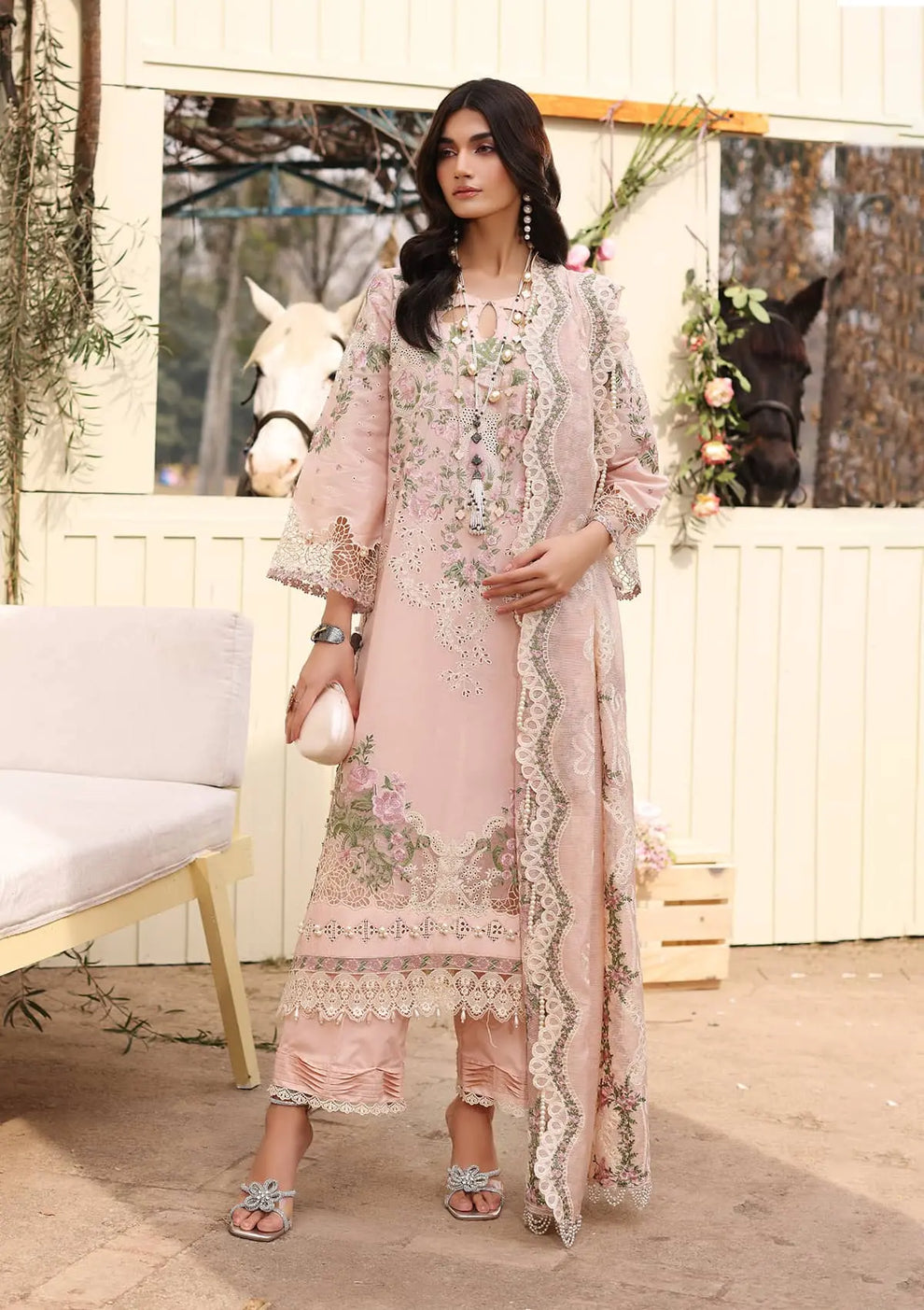 KFL-09B NORA | FESTIVE LAWN 2024 | KAHF PREMIUM in UK USA UAE online kapraye.com