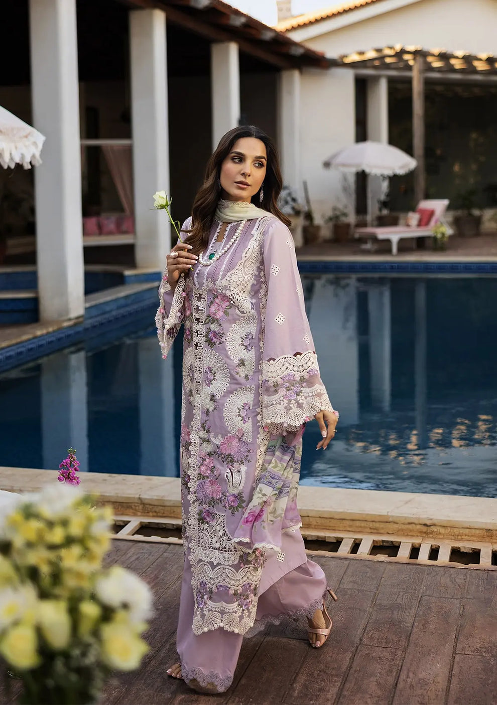 KLR-11 Bloom | KAHF LUXURY LAWN COLLECTION 2025 | KAHF PREMIUM