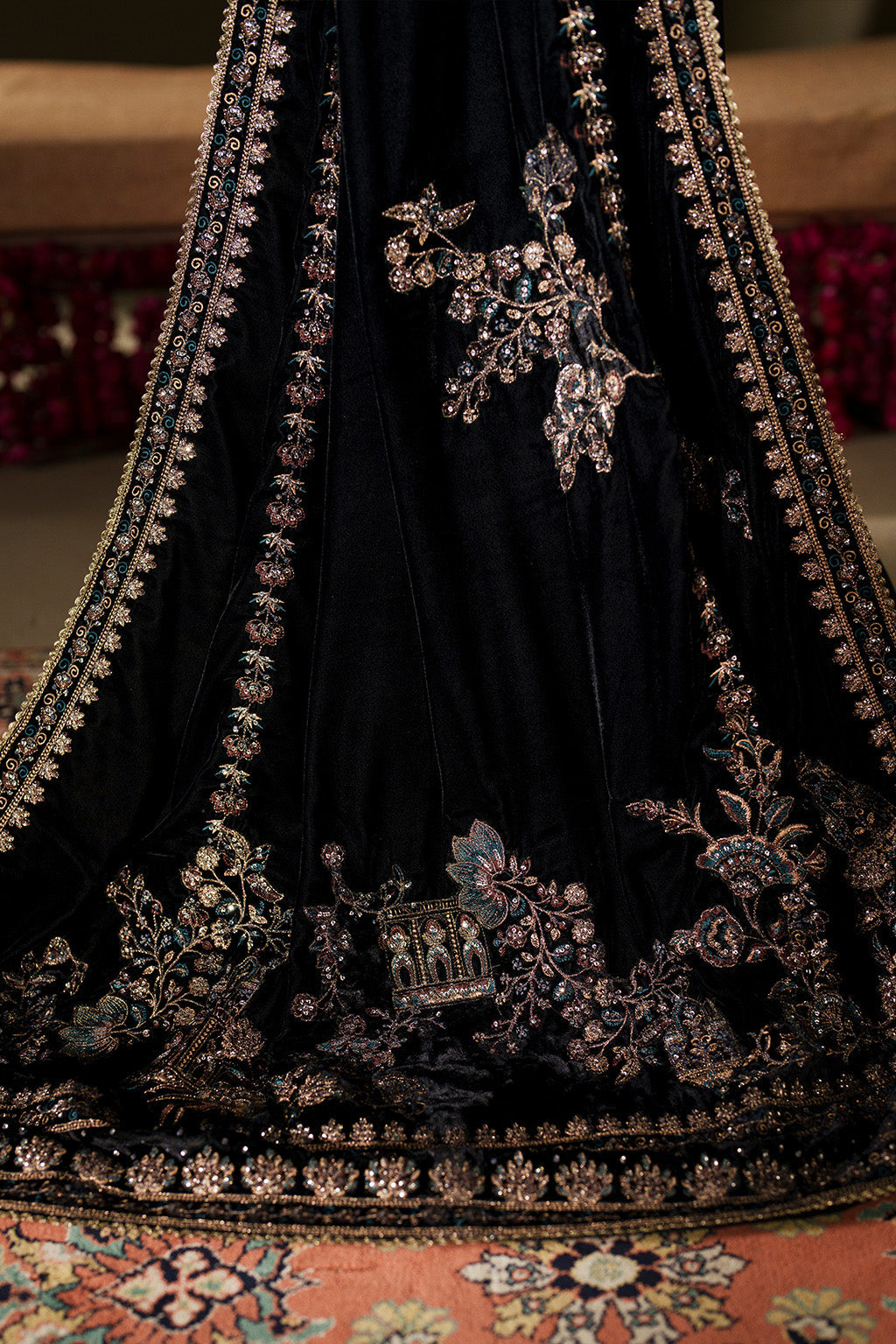 IV-72 Embroidered Velvet | VELVET EDIT II | IZNIK