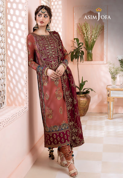 AJCC-01 || CHANDNI LUXURY CHIFFON '23 || ASIM JOFA in UK USA UAE online kapraye.com