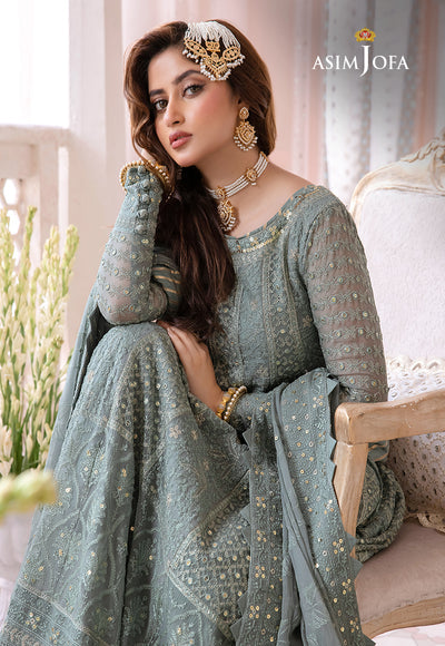 AJCC-07 || CHANDNI LUXURY CHIFFON '23 || ASIM JOFA in UK USA UAE online kapraye.com