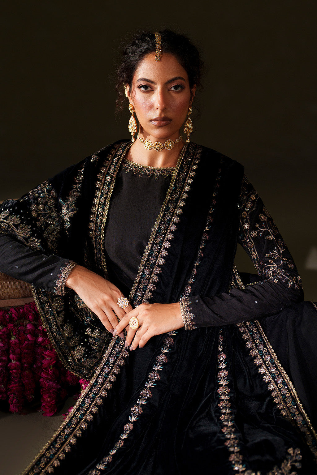 IV-72 Embroidered Velvet | VELVET EDIT II | IZNIK