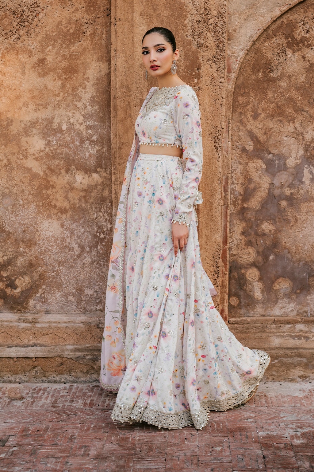 UE-316 Printed Georgette | Printed Formals | IZNIK