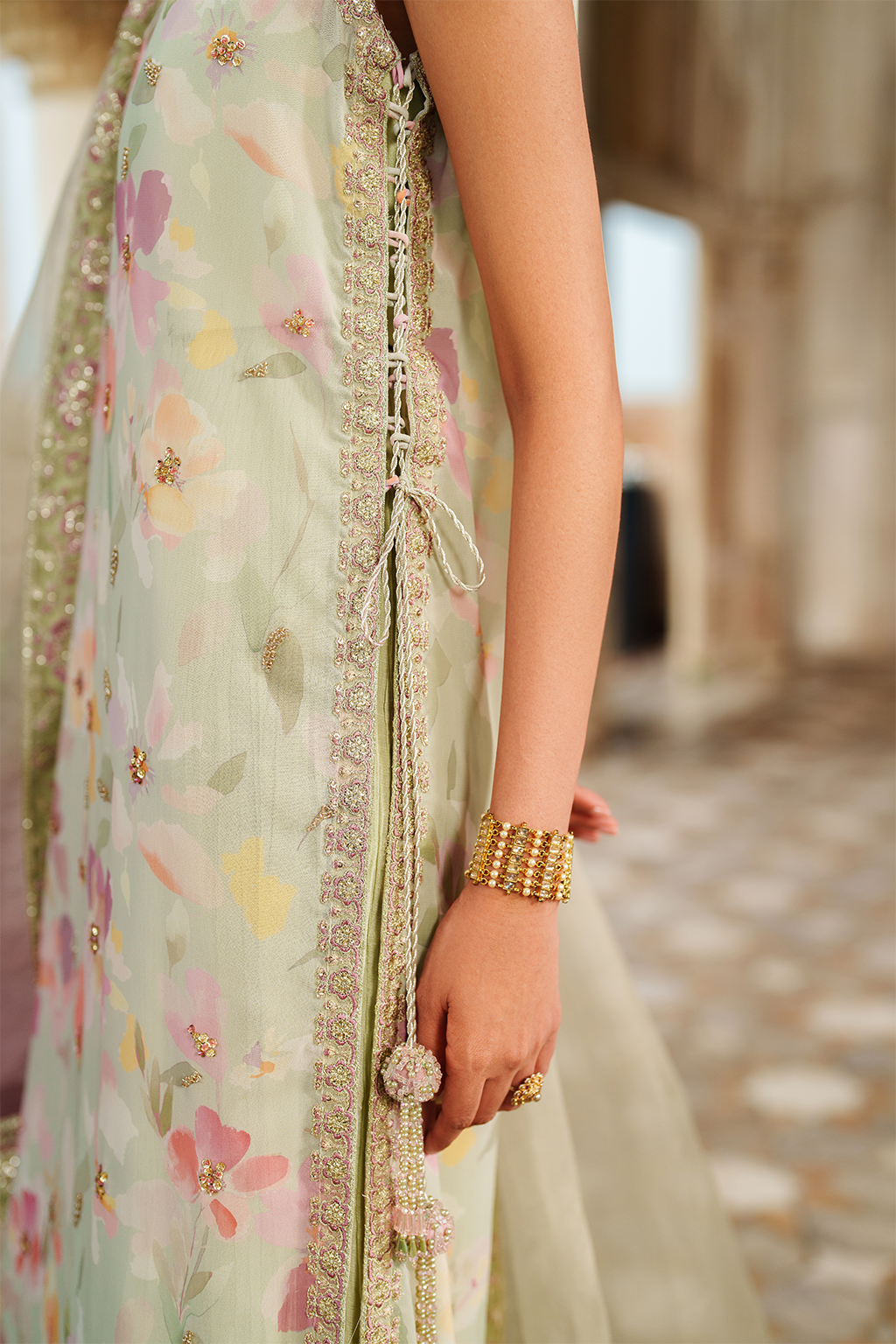 UE-549 Printed Chiffon | Printed Formals | IZNIK