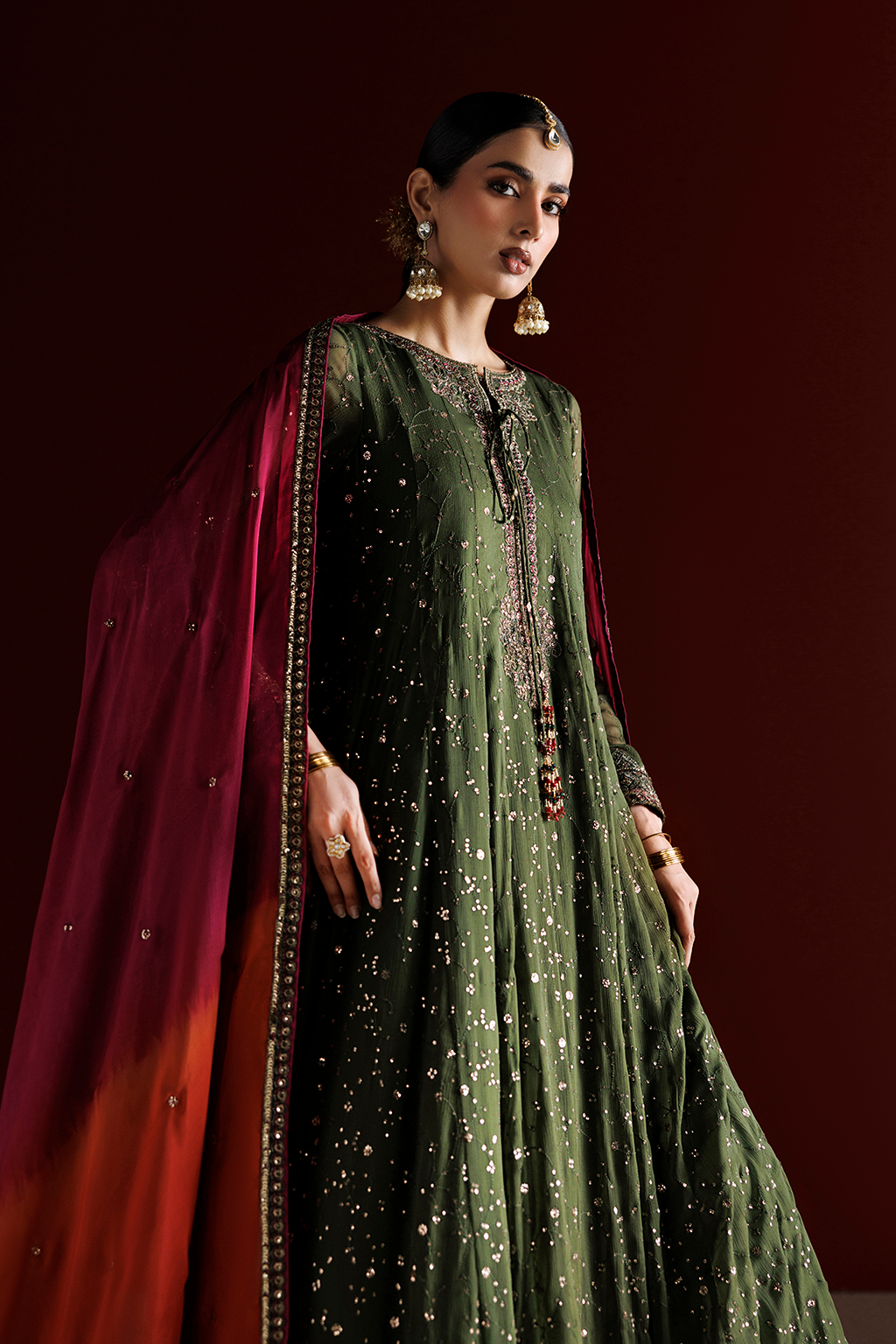 CC-105 Embroidered Chiffon | SEMI FORMALS VOL 1 | IZNIK in UK USA UAE online kapraye.com