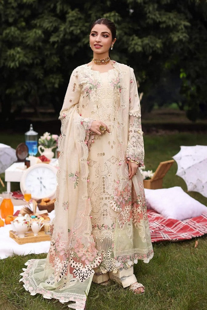 KFL-07 SHIREEN | FESTIVE LAWN 2024 | KAHF PREMIUM in UK USA UAE online kapraye.com