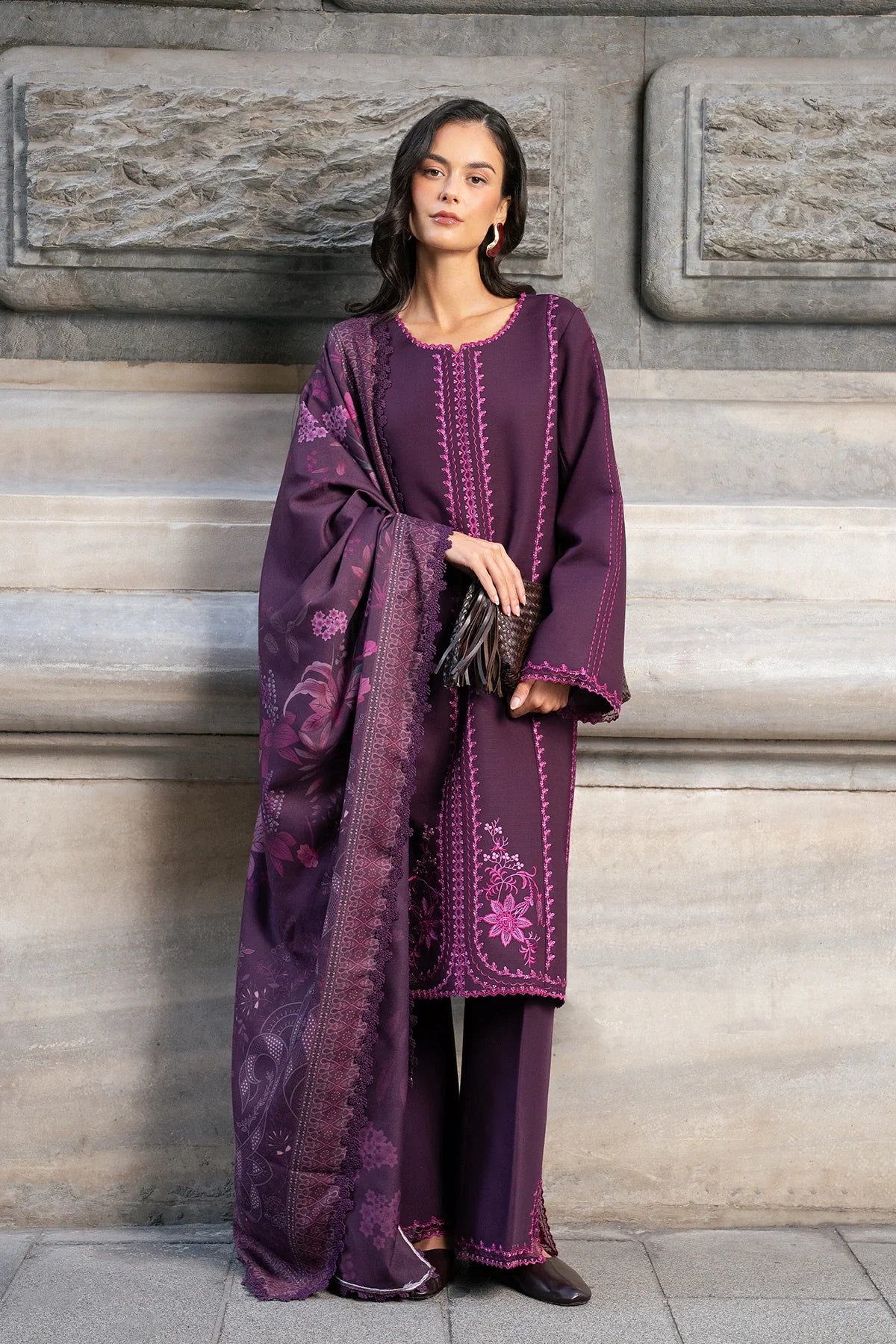 Mauve | MEET ME IN ISTANBUL | Rang Rasiya Free Shipping to UK/USA/UAE Kapraye