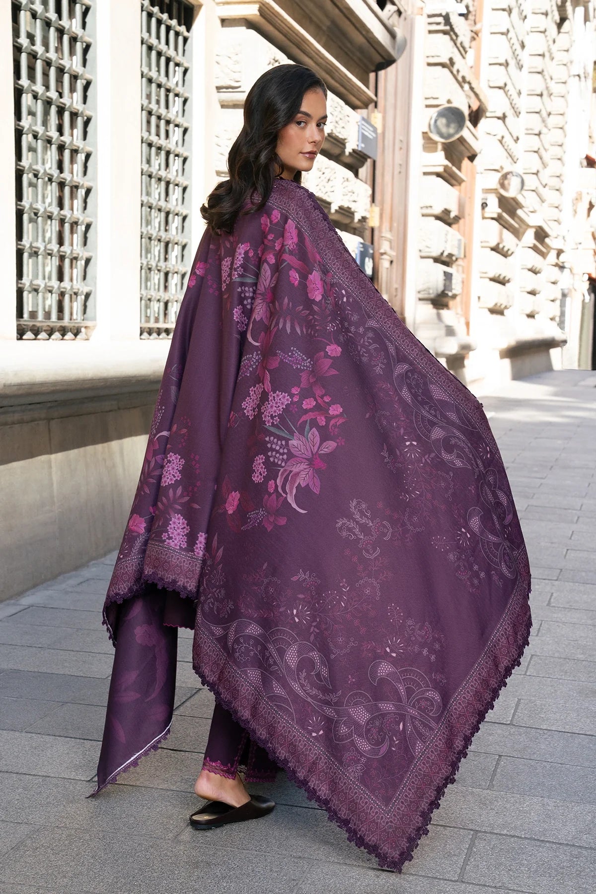 Mauve | MEET ME IN ISTANBUL | Rang Rasiya Free Shipping to UK/USA/UAE Kapraye