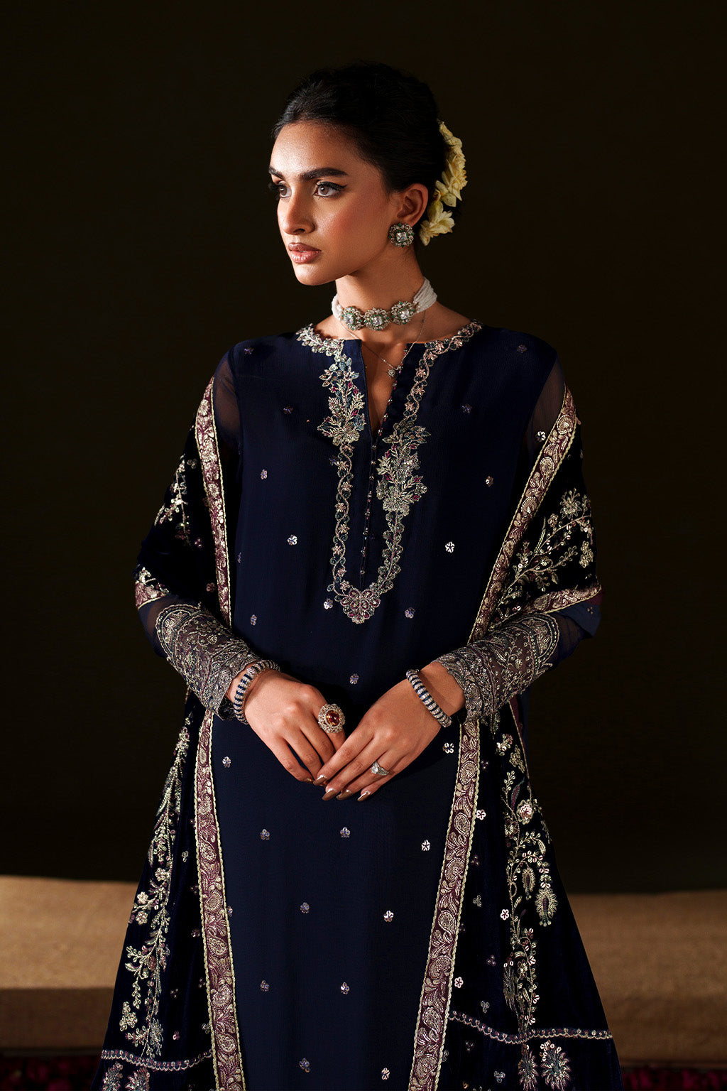 IV-76 Embroidered Velvet | VELVET EDIT II | IZNIK