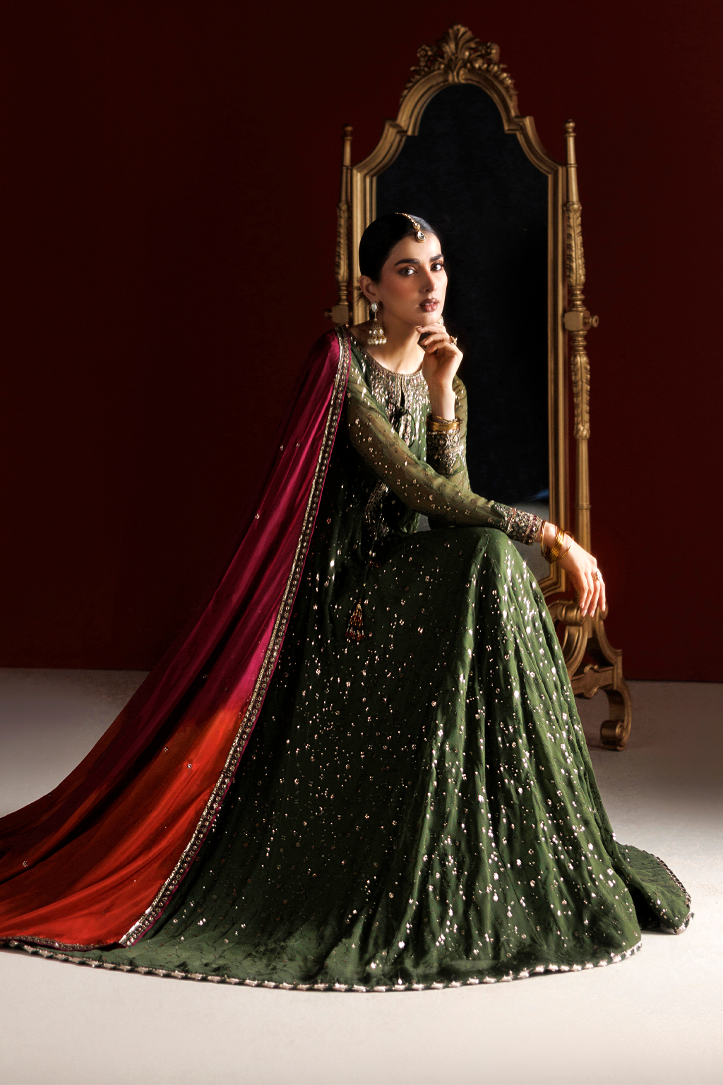 CC-105 Embroidered Chiffon | SEMI FORMALS VOL 1 | IZNIK in UK USA UAE online kapraye.com