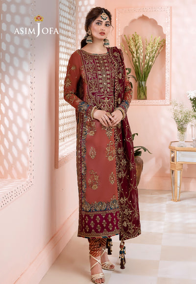 AJCC-01 || CHANDNI LUXURY CHIFFON '23 || ASIM JOFA in UK USA UAE online kapraye.com