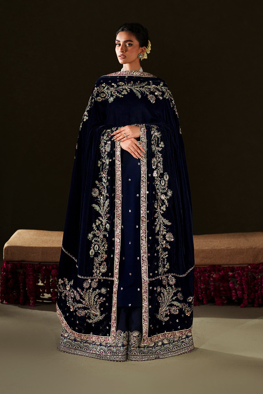 IV-76 Embroidered Velvet | VELVET EDIT II | IZNIK
