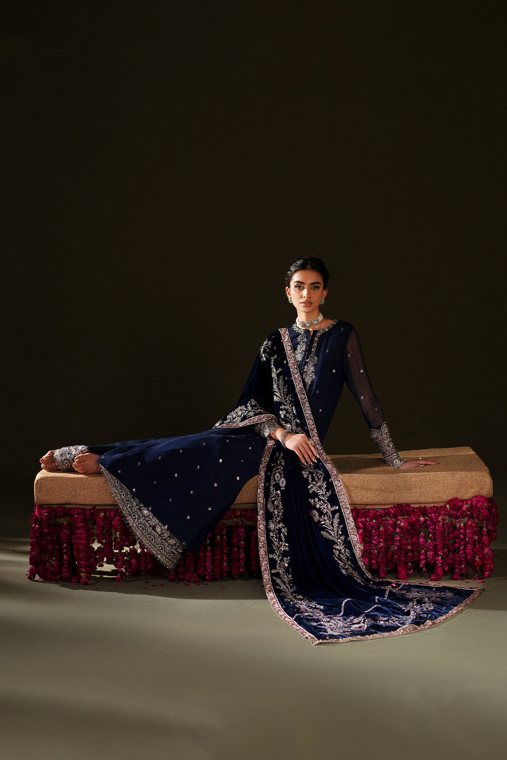 IV-76 Embroidered Velvet | VELVET EDIT II | IZNIK