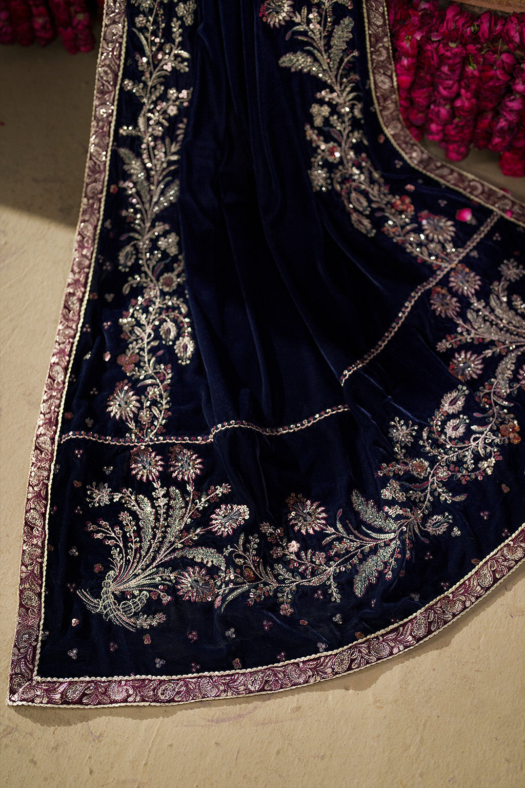 IV-76 Embroidered Velvet | VELVET EDIT II | IZNIK