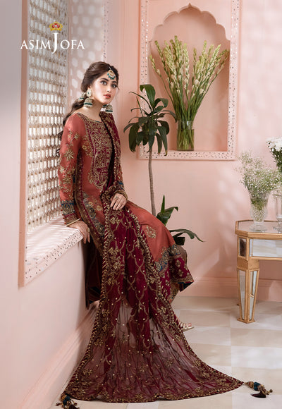 AJCC-01 || CHANDNI LUXURY CHIFFON '23 || ASIM JOFA in UK USA UAE online kapraye.com