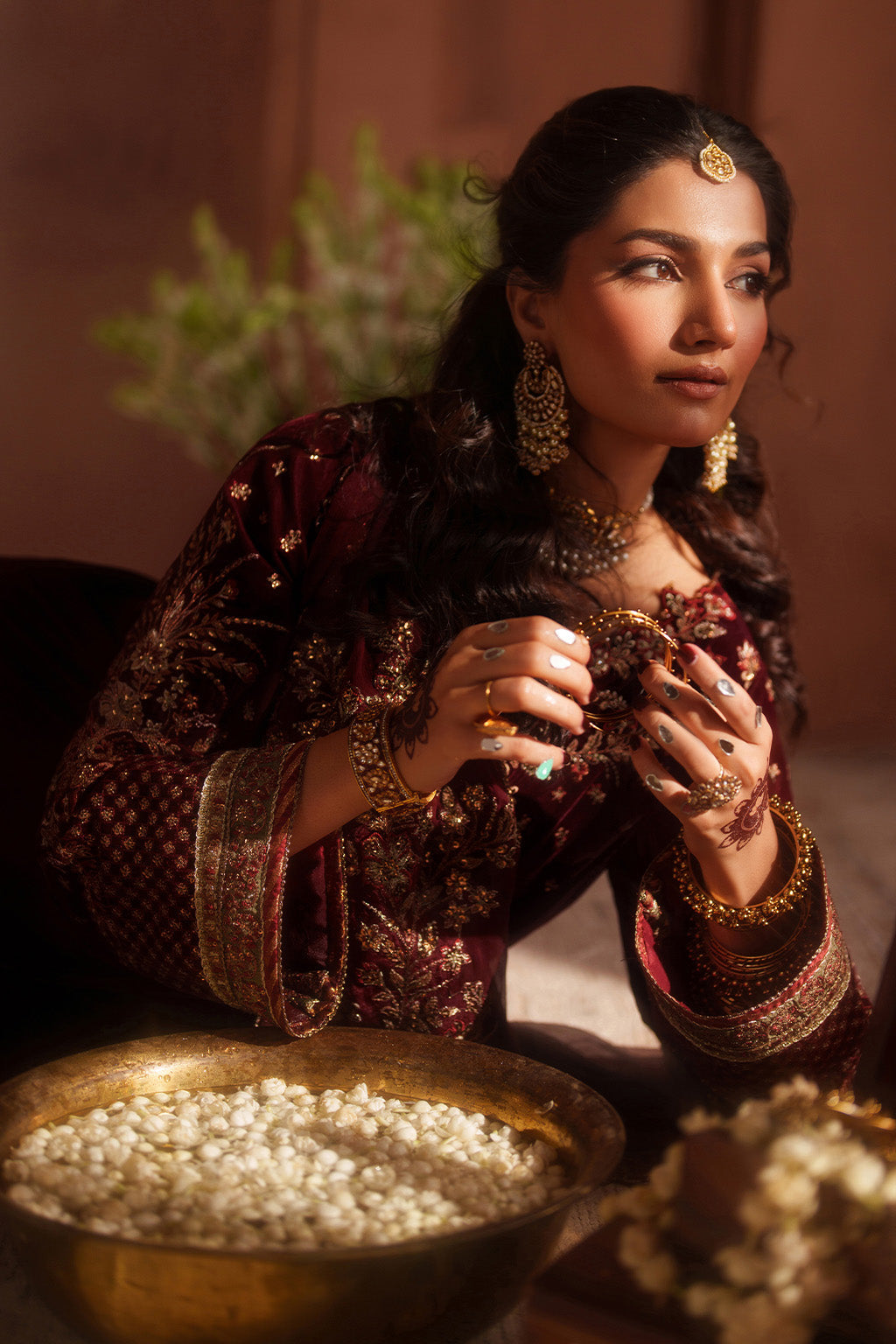 IV-55 Embroidered Velvet | VELVET 26 | IZNIK
