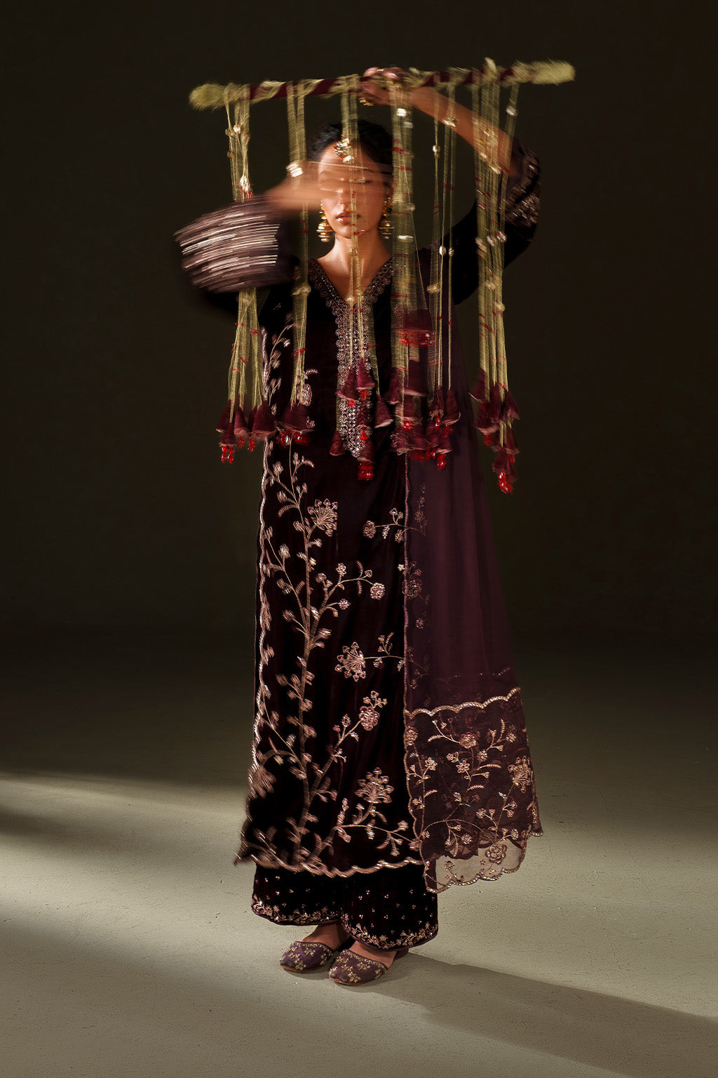 IV-70 Embroidered Velvet | VELVET EDIT II | IZNIK