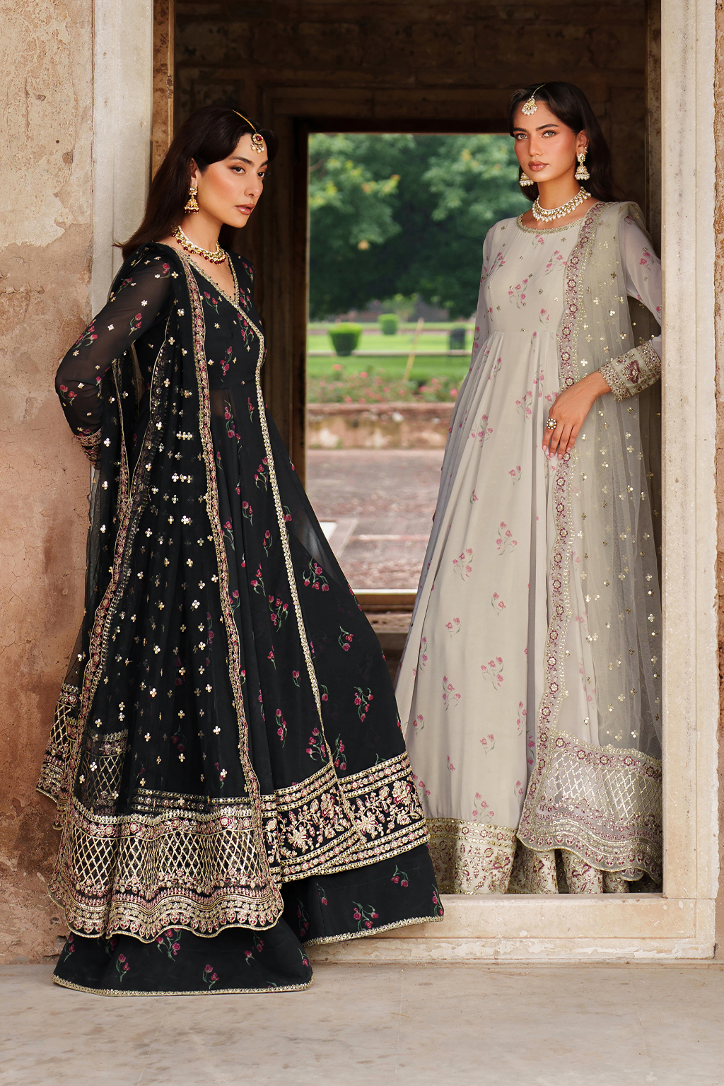 UE-550 Printed Chiffon | Printed Formals | IZNIK