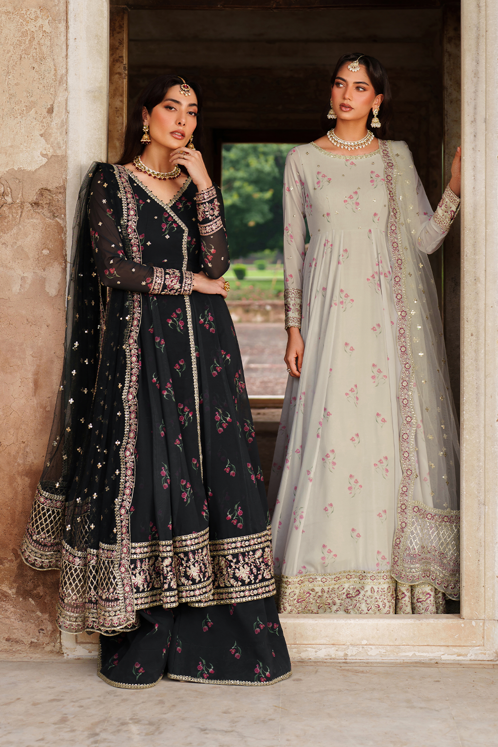 UE-550 Printed Chiffon | Printed Formals | IZNIK